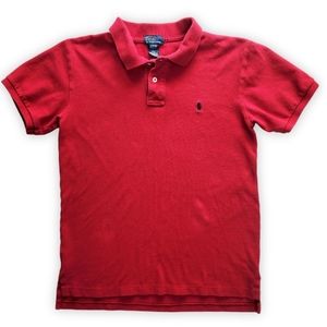 Boys Polo by Ralph Lauren Red L
